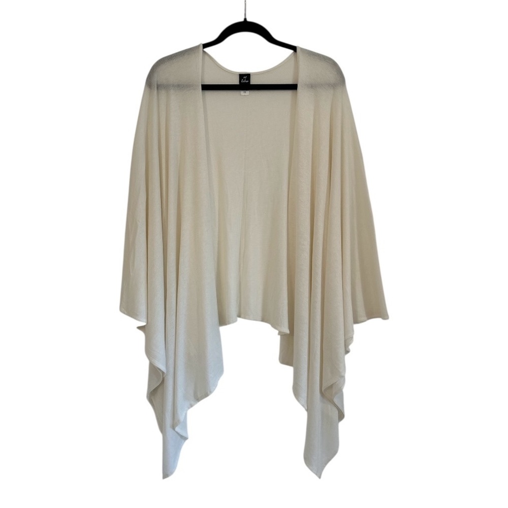 NWOT | Echo | Essential Super Soft Ivory / Off-White Shawl / Wrap / Ruana